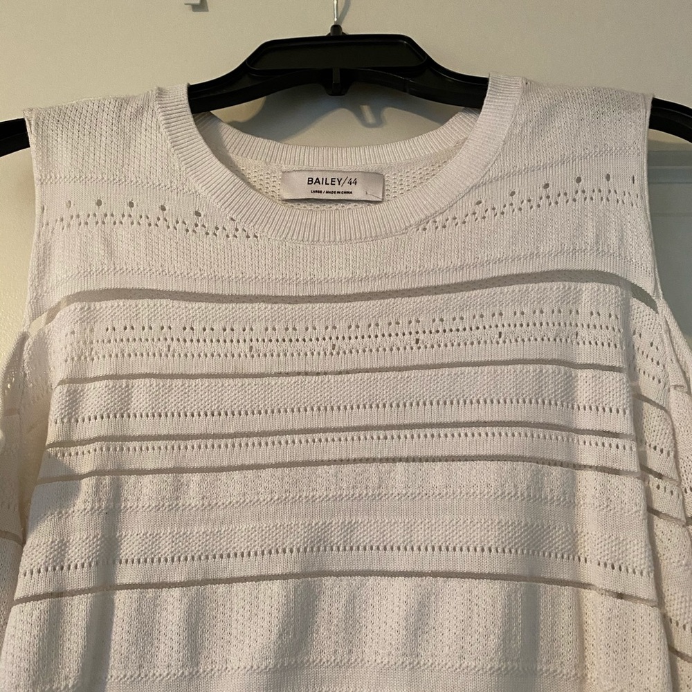 Bailey 44 Sweater with Cutout Shoulders